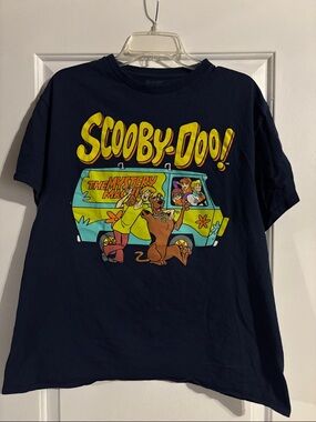Scooby-Doo! Navy Graphic Tee Featuring Mystery Machine